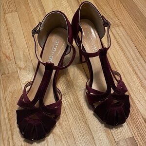 Chelsea crew velvet heels